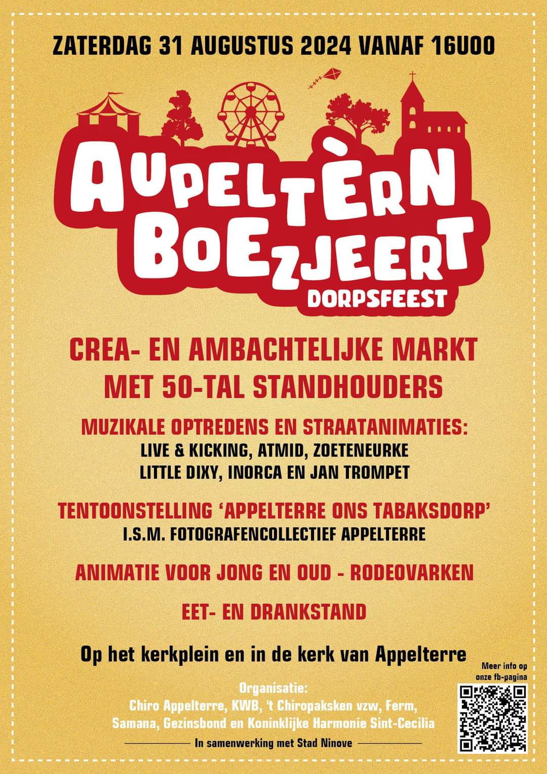 Dorpsfeest met Aupeltèrn Boezjeert