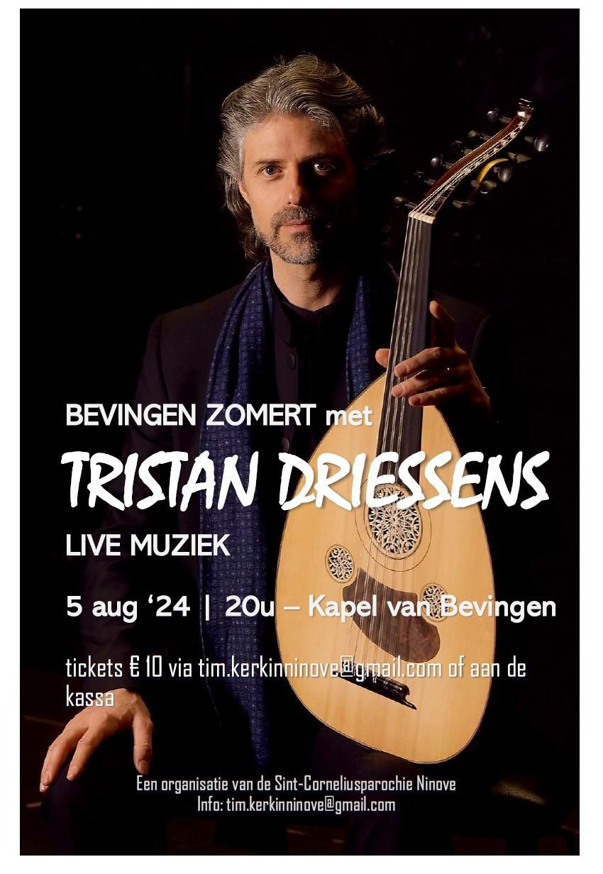 Kapelconcert Tristan Driessens