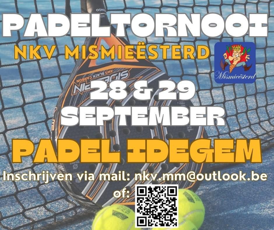 1ste padeltoernooi NKV Mismieësterd