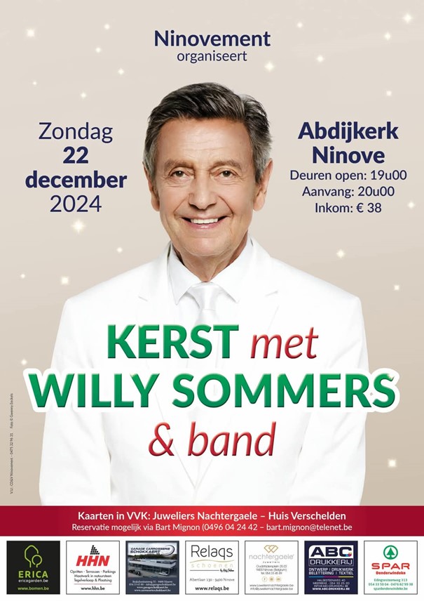 Kerst met Willy Sommers